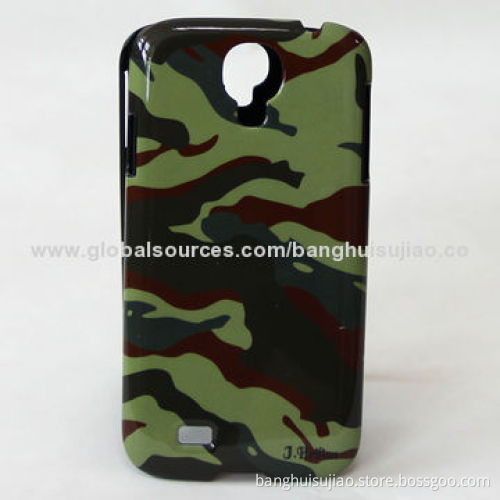 Cool wind camouflage mobile phone cases for Samsung S4, IML/IMD process